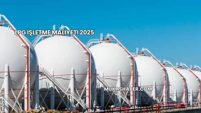 LPG İşletme Maliyeti 2025