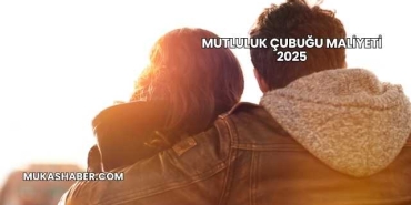 Mutluluk Çubuğu Maliyeti 2025
