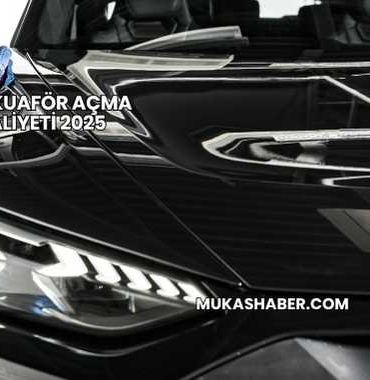 Oto Kuaför Açma Maliyeti 2025