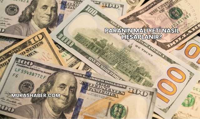 Paranın Maliyeti Nasıl Hesaplanır?