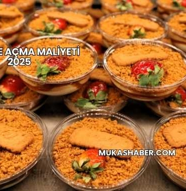 Pastane Açma Maliyeti 2025