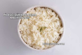 Pilavcı Dükkanı Açma Maliyeti 2025