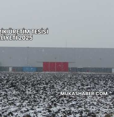Prefabrik Üretim Tesisi Maliyeti 2025