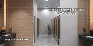 Prefabrik Zemin Betonu Maliyeti 2025