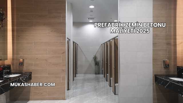 Prefabrik Zemin Betonu Maliyeti 2025
