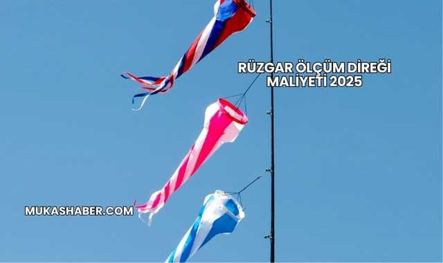 Rüzgar Ölçüm Direği Maliyeti 2025