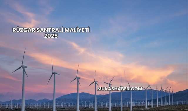 Rüzgar Santrali Maliyeti 2025