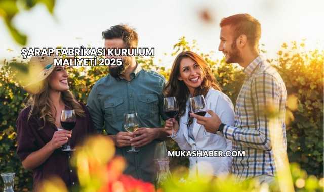 Şarap Fabrikası Kurulum Maliyeti 2025