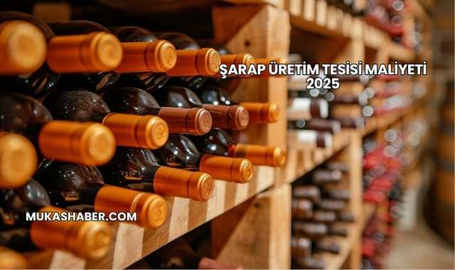 Şarap Üretim Tesisi Maliyeti 2025