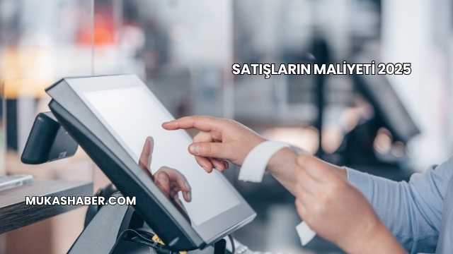 Satışların Maliyeti 2025