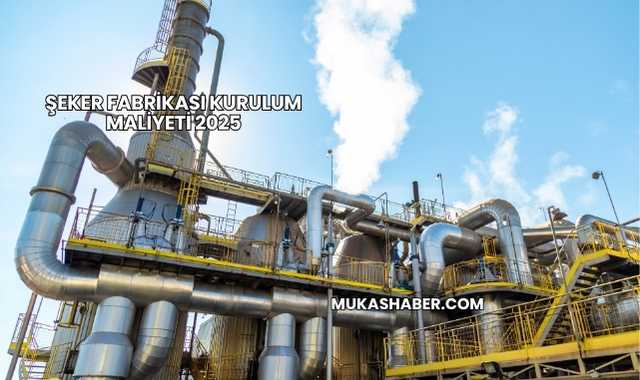 Şeker Fabrikası Kurulum Maliyeti 2025
