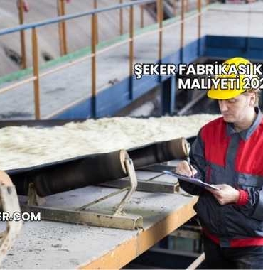 Şeker Fabrikası Kurulum Maliyeti 2025