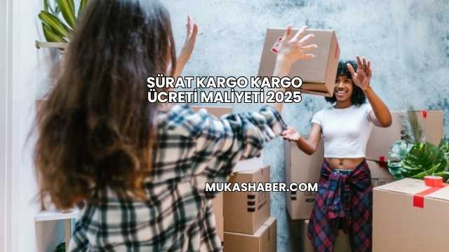 Sürat Kargo Kargo Ücreti Maliyeti 2025