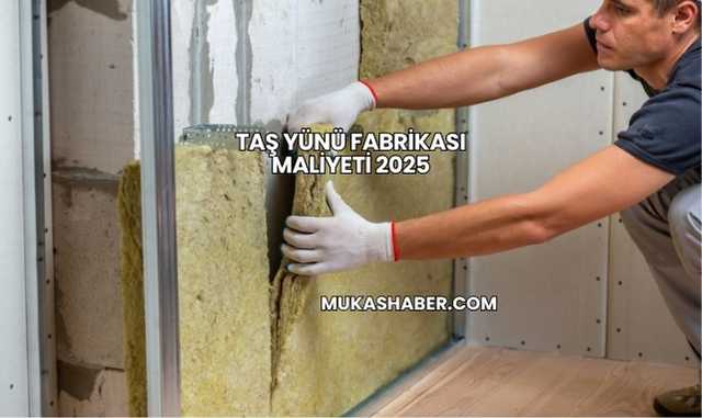 Taş Yünü Fabrikası Maliyeti 2025