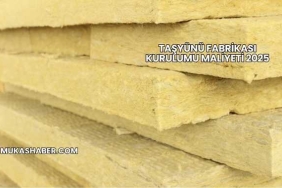 Taşyünü Fabrikası Kurulumu Maliyeti 2025