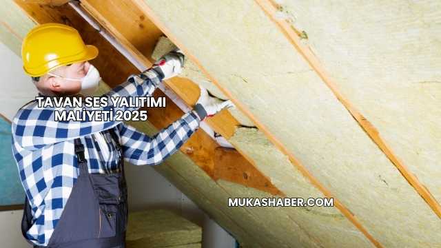 Tavan Ses Yalıtımı Maliyeti 2025