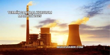 Termik Santral Kurulum Maliyeti 2025