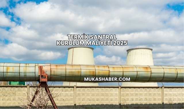 Termik Santral Kurulum Maliyeti 2025