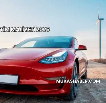 Tesla Üretim Maliyeti 2025