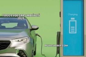 Togg Evde Şarj Maliyeti 2025