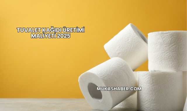 Tuvalet Kağıdı Üretimi Maliyeti 2025