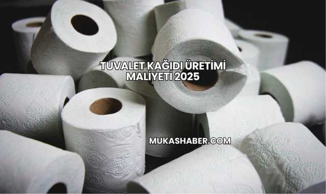 Tuvalet Kağıdı Üretimi Maliyeti 2025