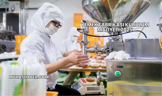Yemek Fabrikası Kurulum Maliyeti 2025