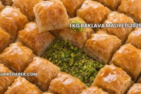 1 kg Baklava Maliyeti 2025