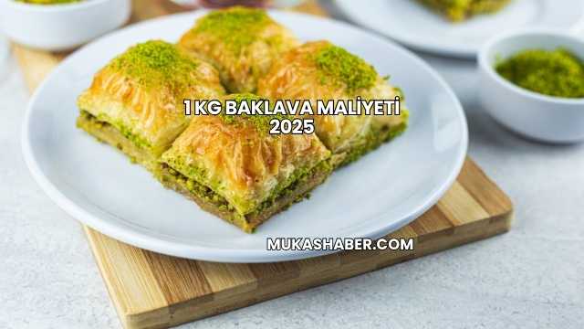 1 kg Baklava Maliyeti 2025