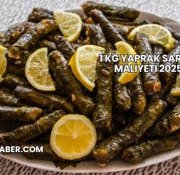 1 kg Yaprak Sarma Maliyeti 2025