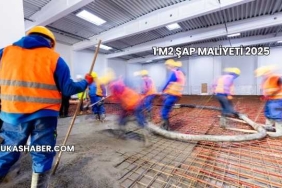 1 m2 Şap Maliyeti 2025