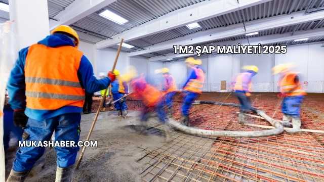 1 m2 Şap Maliyeti 2025