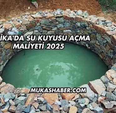 Afrika'da Su Kuyusu Açma Maliyeti 2025