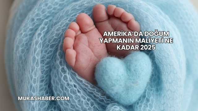 Amerika’da Doğum Yapmanın Maliyeti Ne Kadar 2025