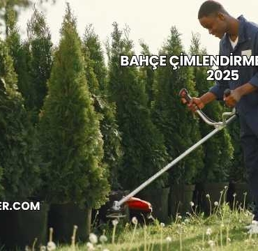 Bahçe Çimlendirme Maliyeti 2025