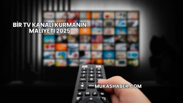 Bir TV Kanalı Kurmanın Maliyeti 2025