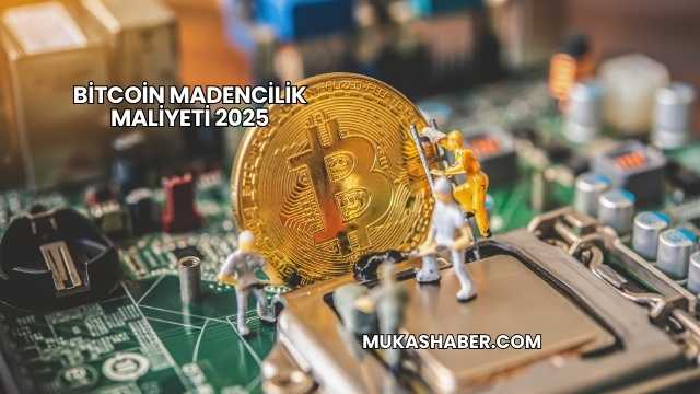 Bitcoin Madencilik Maliyeti 2025