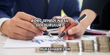 Borç Senedi Nasıl Doldurulur?