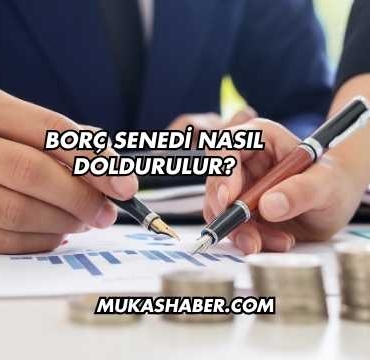 Borç Senedi Nasıl Doldurulur?
