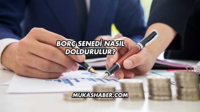 Borç Senedi Nasıl Doldurulur?