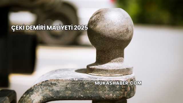Çeki Demiri Maliyeti 2025