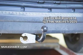 Çeki Demiri Ruhsata İşletme Maliyeti 2025