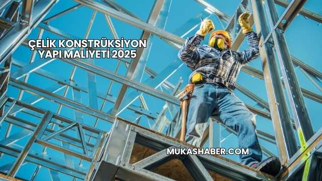 Çelik Konstrüksiyon Yapı Maliyeti 2025