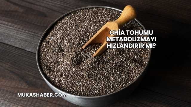 Chia Tohumu Metabolizmayı Hızlandırır mı?