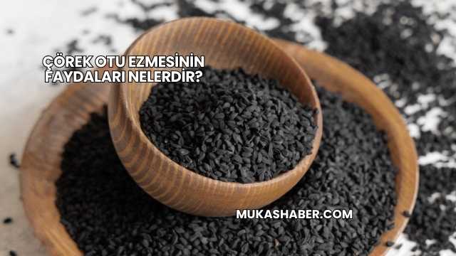 Çörek Otu Ezmesinin Faydaları Nelerdir?