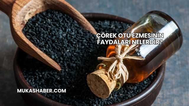 Çörek Otu Ezmesinin Faydaları Nelerdir?