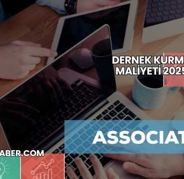 Dernek Kurma Maliyeti 2025