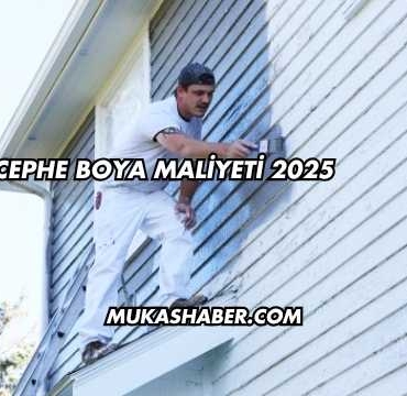 Dış Cephe Boya Maliyeti 2025