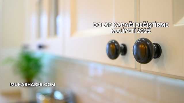 Dolap Kapağı Değiştirme Maliyeti 2025