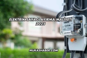Elektrik Sayacı Ayırma Maliyeti 2025